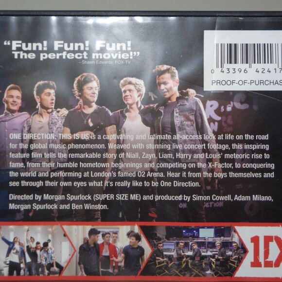 1D ONE DIRECTION This Is Us New DVD / Original Theatrical Edition - Picture 3 of 5